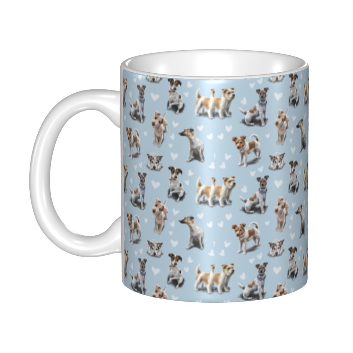 Coffee Tea Love - Индивидуальная кружка Jack Russell Terrier Puppy