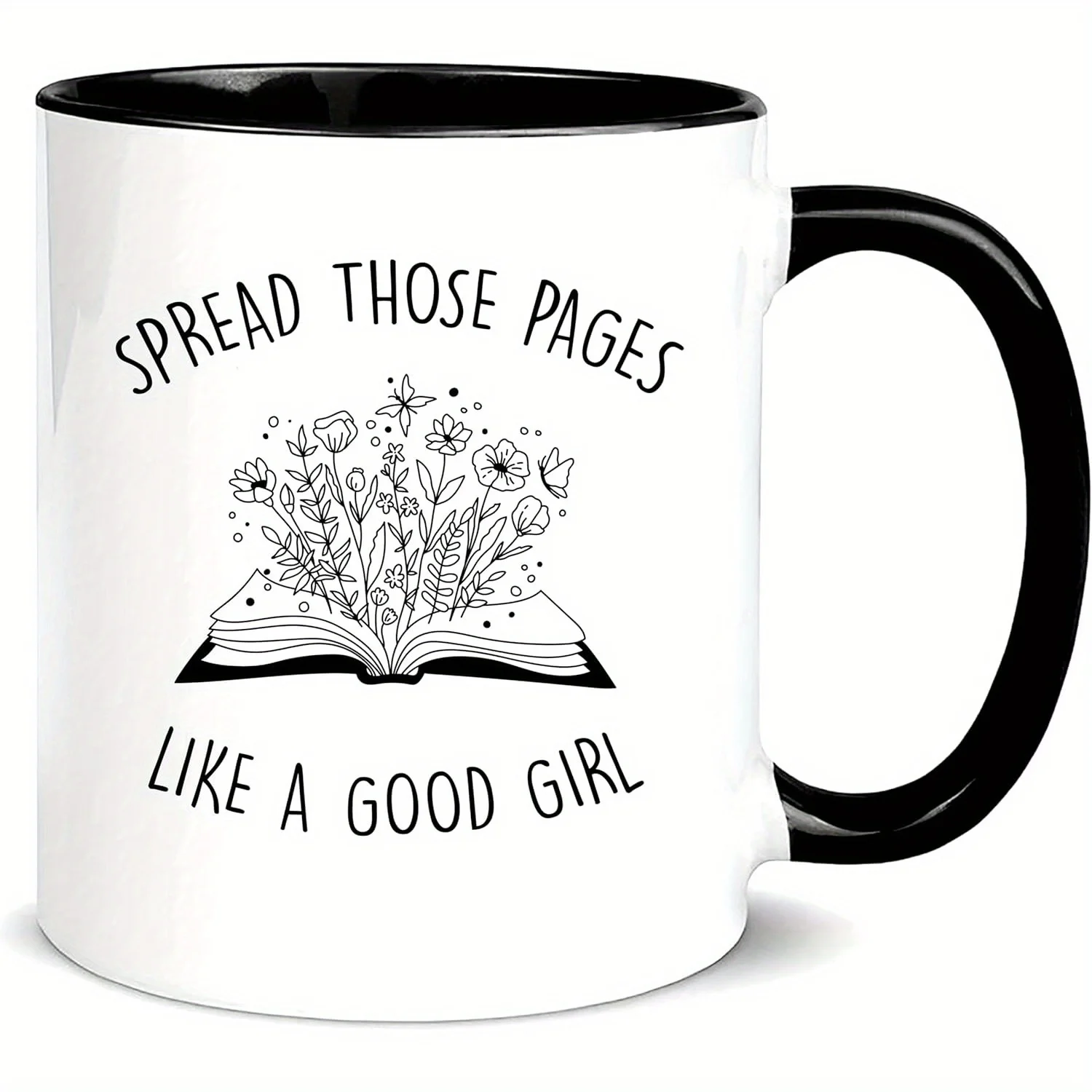 Good Coffee Tea - Забавная кружка для книголюбов с надписью