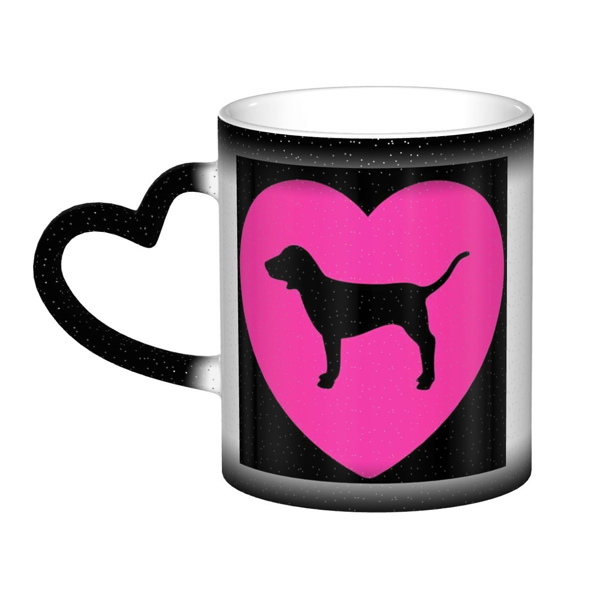 Coffee Tea Love - Забавная керамическая кружка Love Pink для