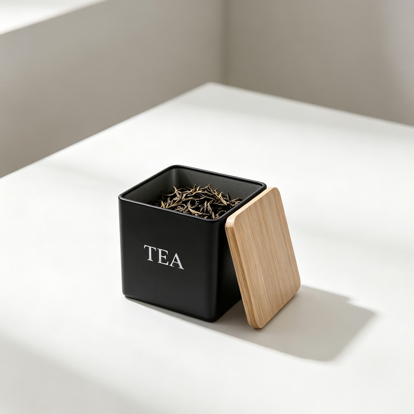 Coffee Tea Sugar - Набор из 3 металлических банок для