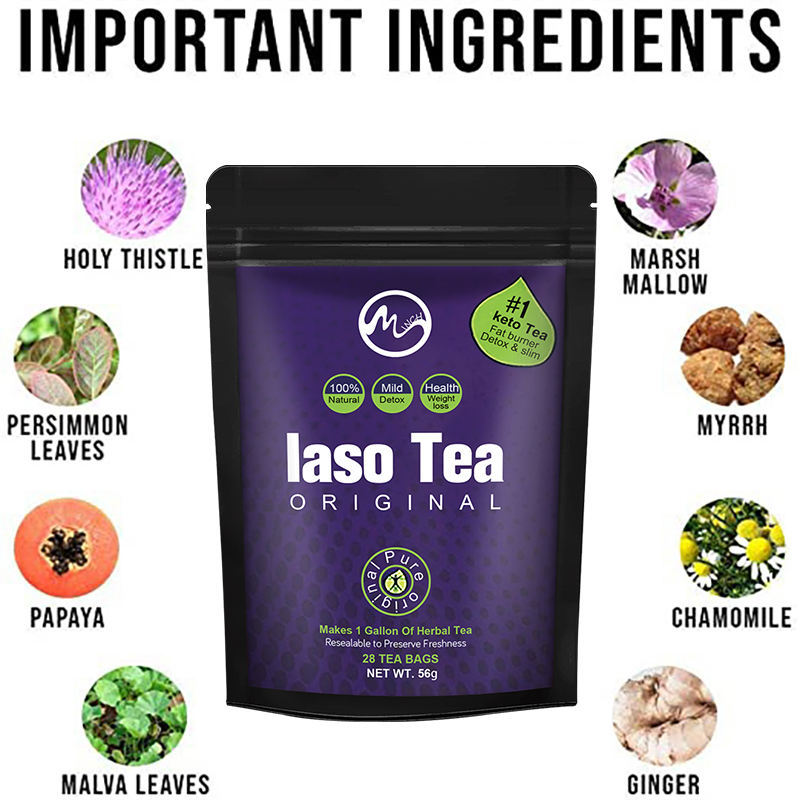 Laso Tea Detox IASO Cleanser S – обзор и цена Coffee Tea For Weight Loss