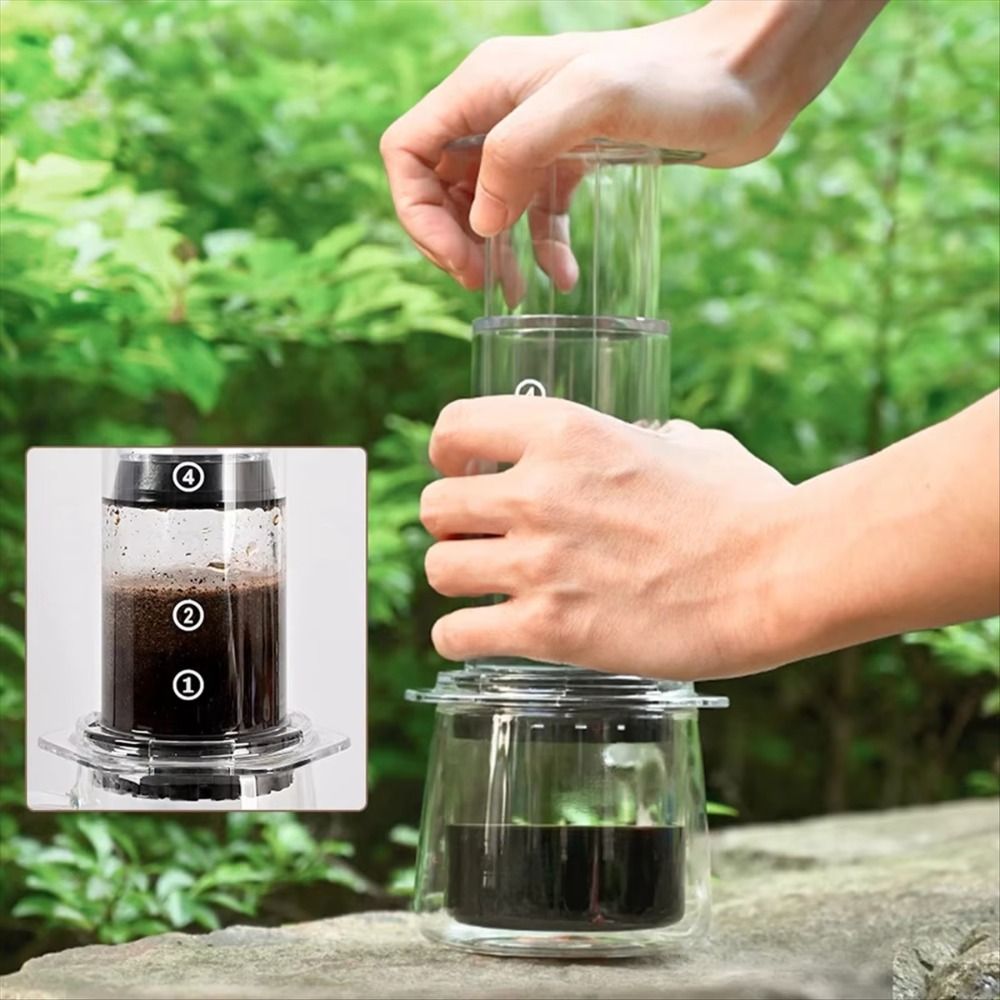 Портативный кофейник во францу – обзор и цена French Press Coffee & Tea