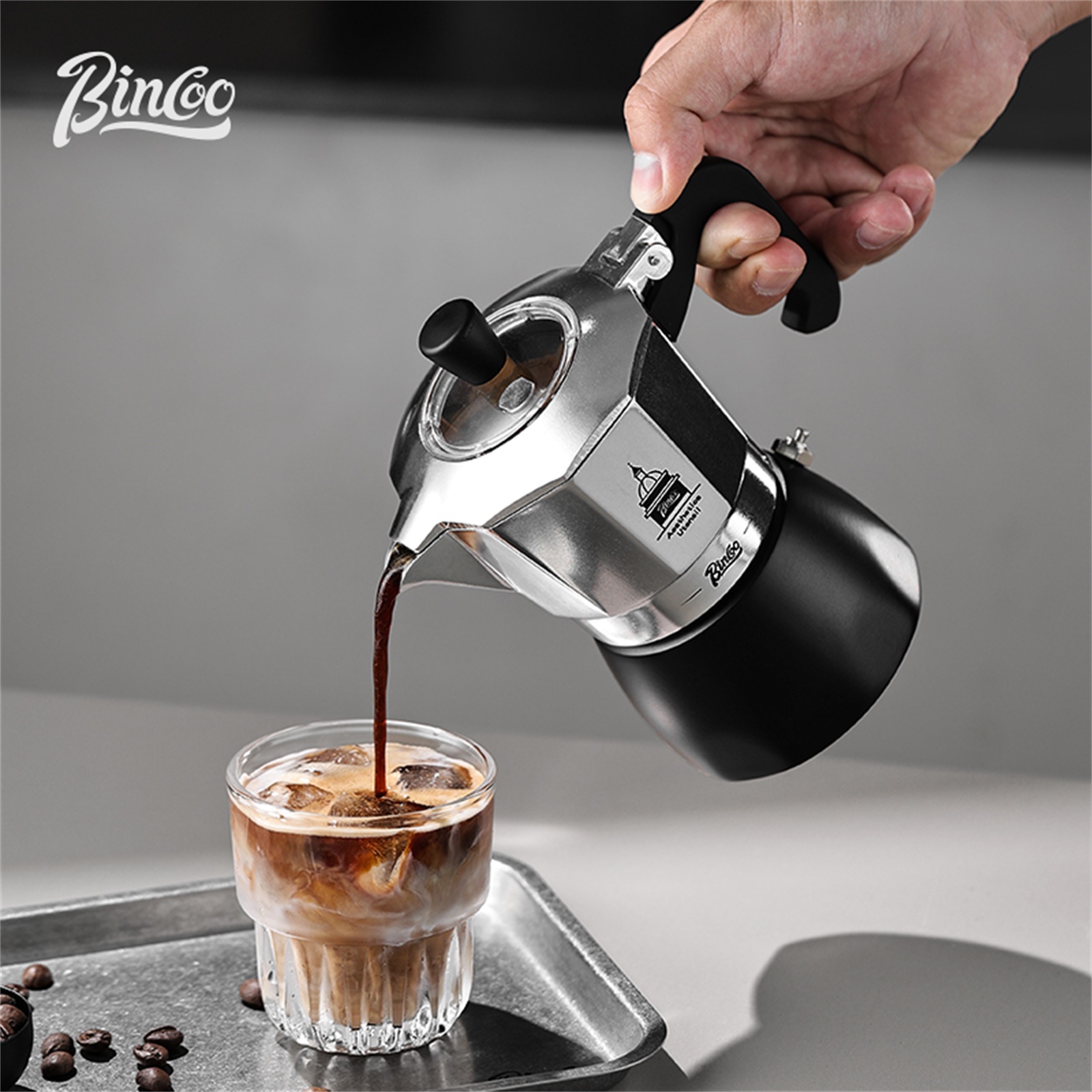 Мока-горшок BINCOO с двойным к – обзор и цена Coffee Tea Espresso
