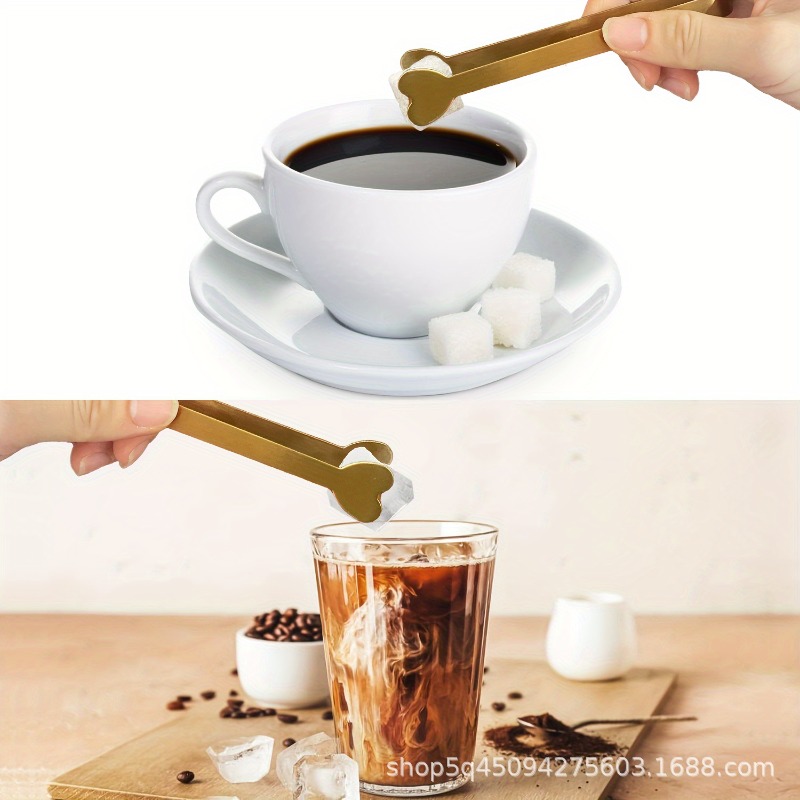 4/6 шт. мини-щипцы в форме сер – обзор и цена Coffee Tea Sugar
