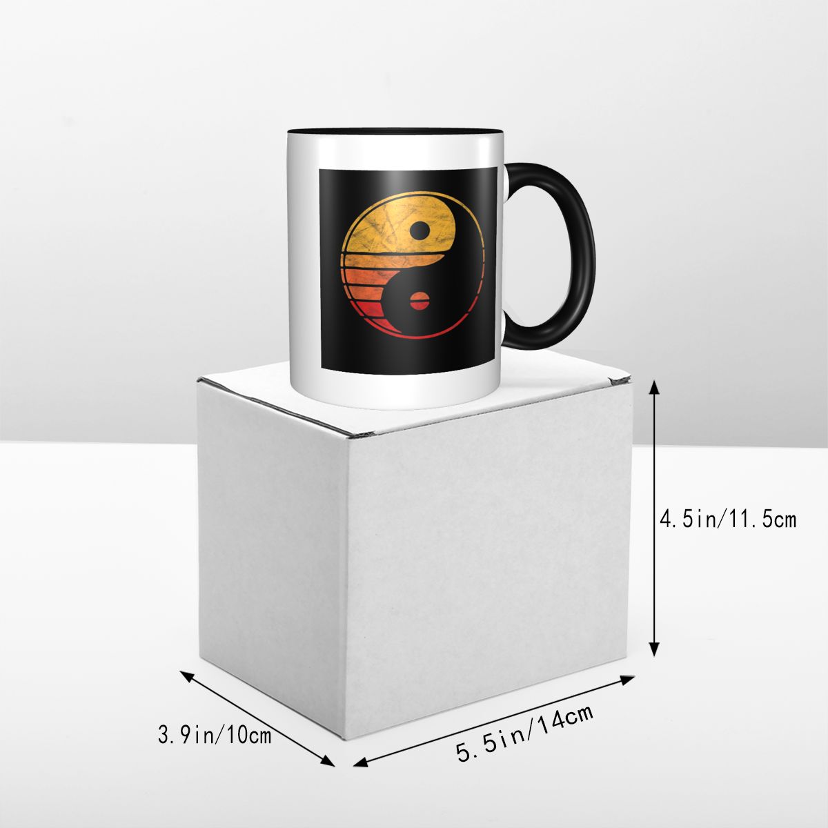 Юмор Винтаж Инь Ян 80-х годов  – обзор и цена Coffee Tea Yin Yang