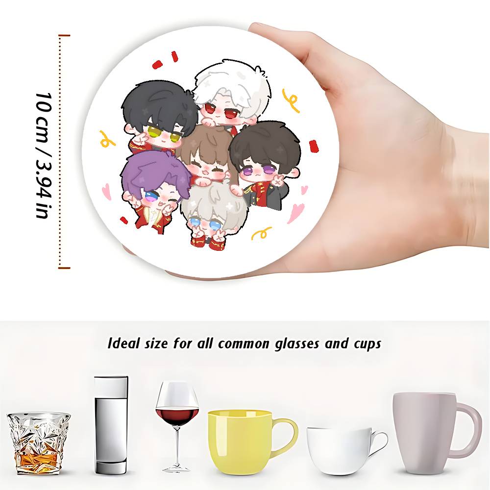 Круглые деревянные подставки C – обзор и цена Coffee Tea Love