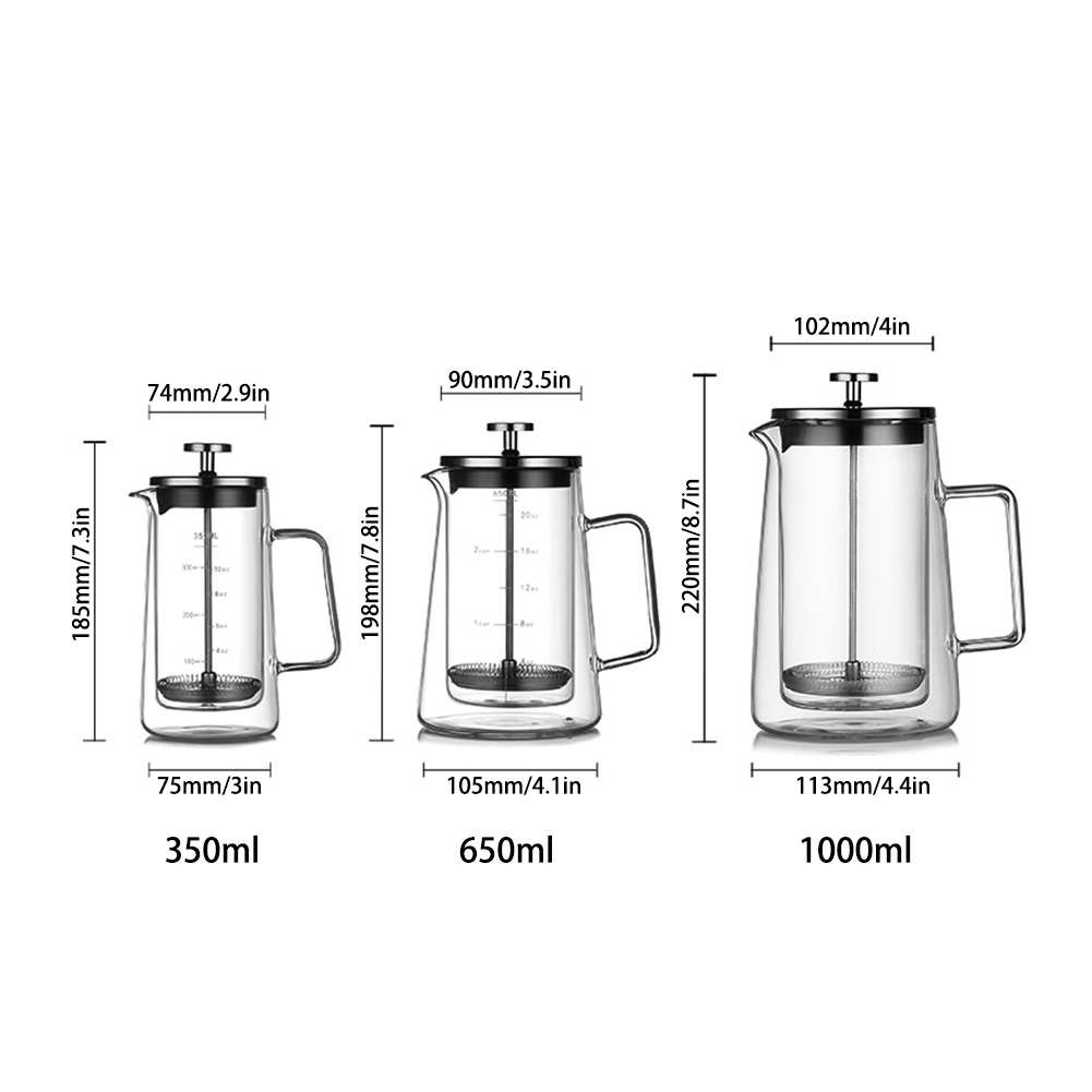 Двухслойный французский пресс- – обзор и цена French Press Coffee & Tea