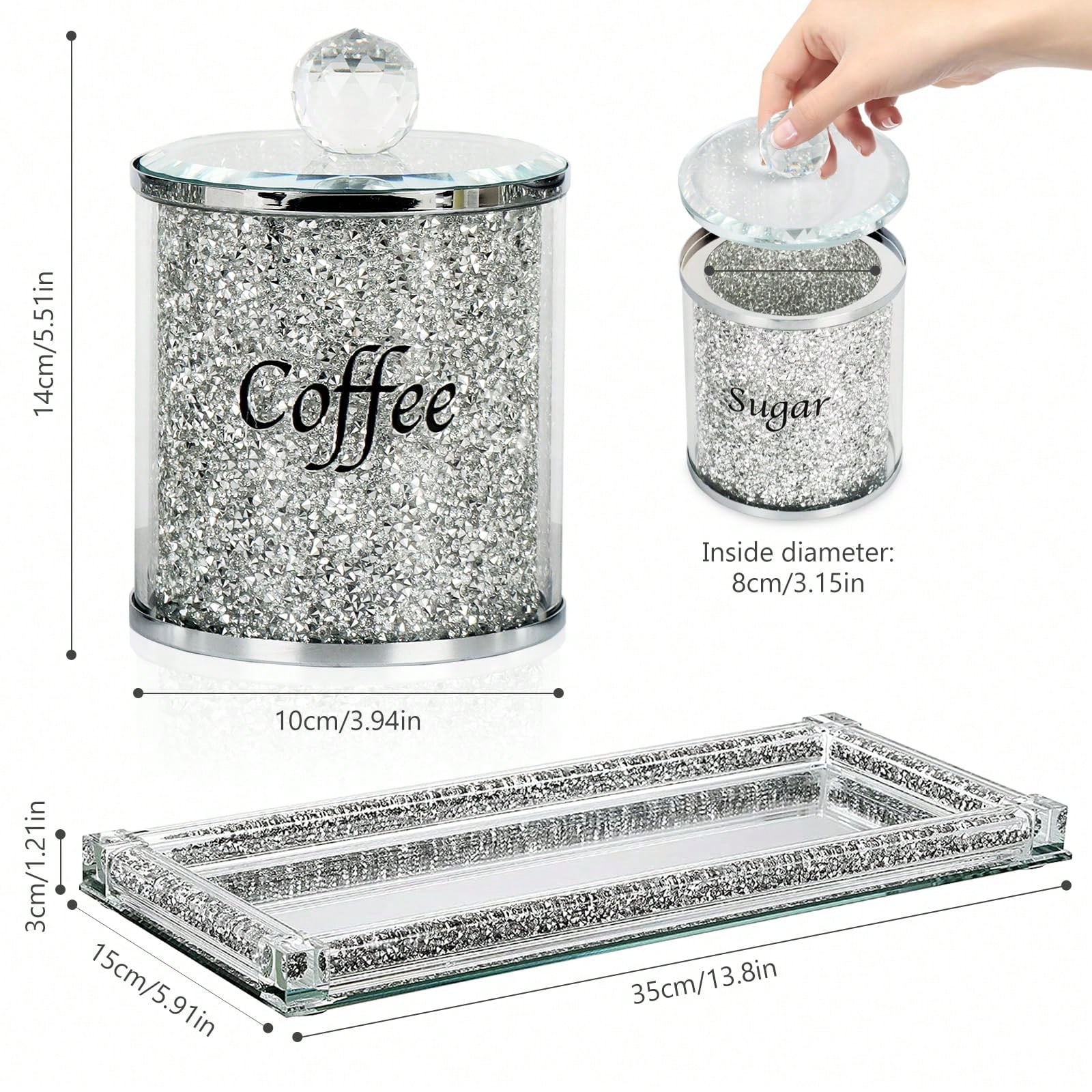Набор банок для кофе, сахара и – обзор и цена Coffee Tea Room
