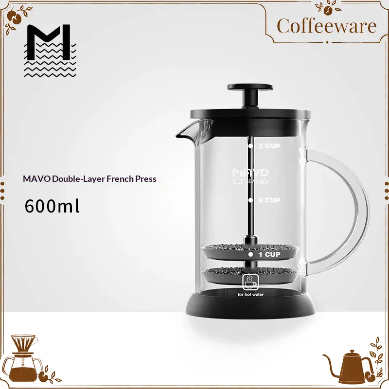 Кофеварка-френч-пресс MAVO с д – обзор и цена French Press Coffee & Tea