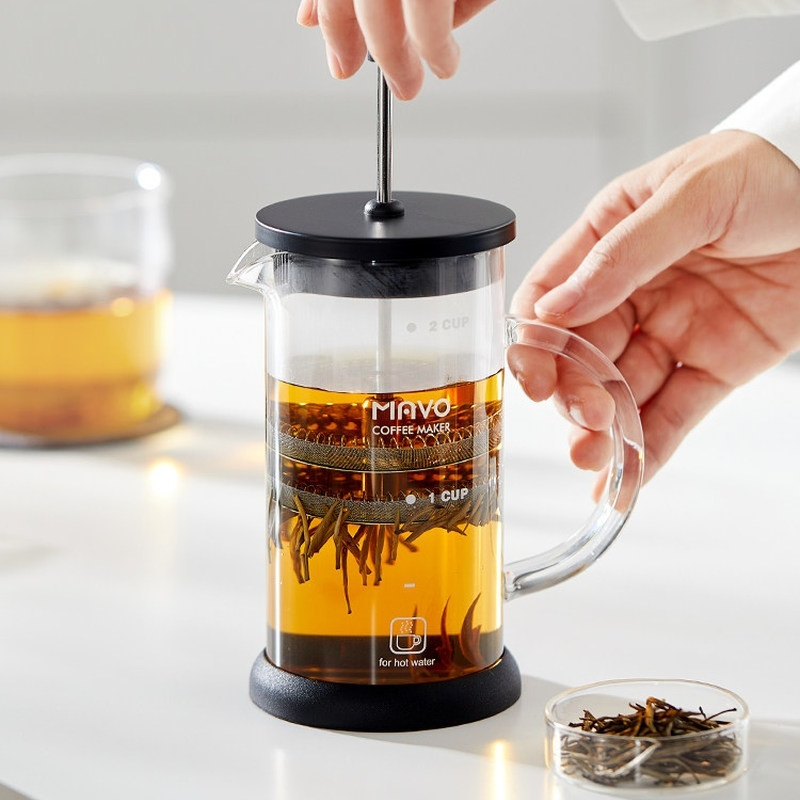 Кофеварка-френч-пресс MAVO с д – обзор и цена French Press Coffee & Tea