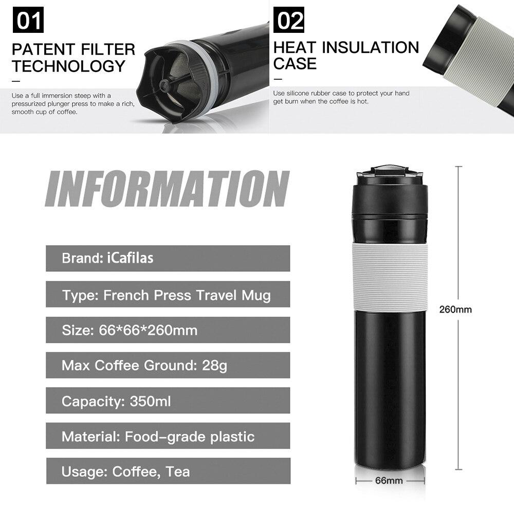 Портативная кофеварка-френч-пр – обзор и цена French Press Coffee & Tea