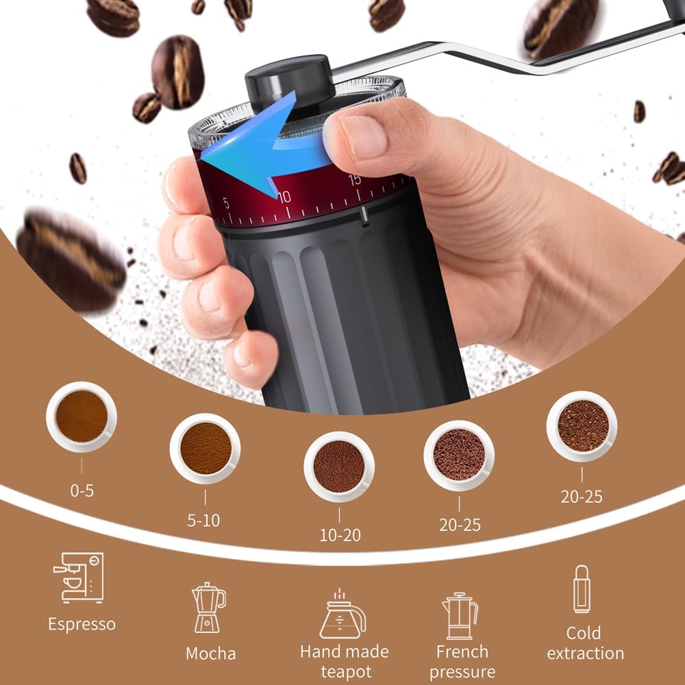 Ручная кофемолка с 40 внешними – обзор и цена French Press Coffee & Tea