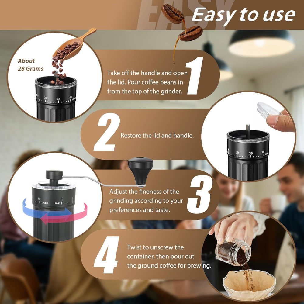 Ручная кофемолка с 40 внешними – обзор и цена French Press Coffee & Tea