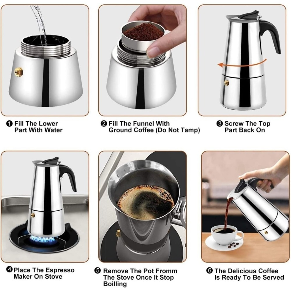 Кофеварка для мокко из нержаве – обзор и цена Coffee Tea Espresso