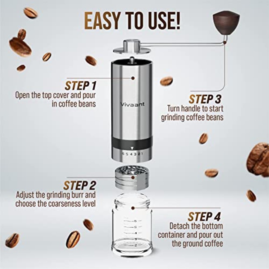 Ручная кофемолка для френч-пре – обзор и цена French Press Coffee & Tea
