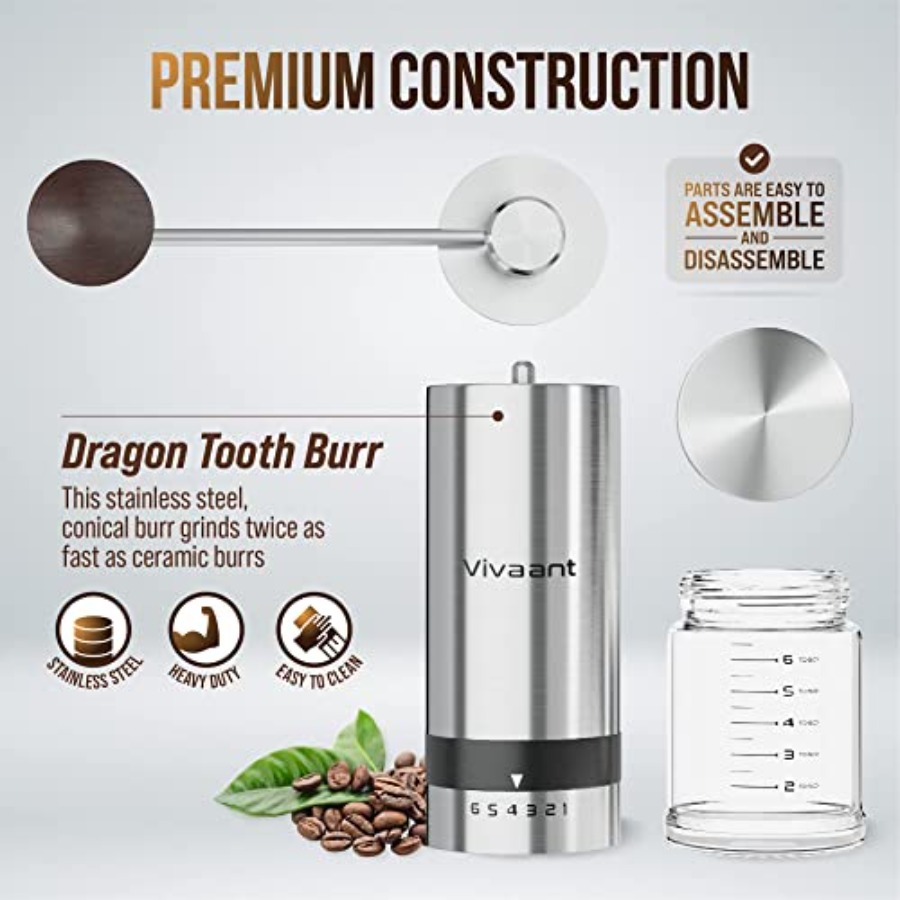 Ручная кофемолка для френч-пре – обзор и цена French Press Coffee & Tea