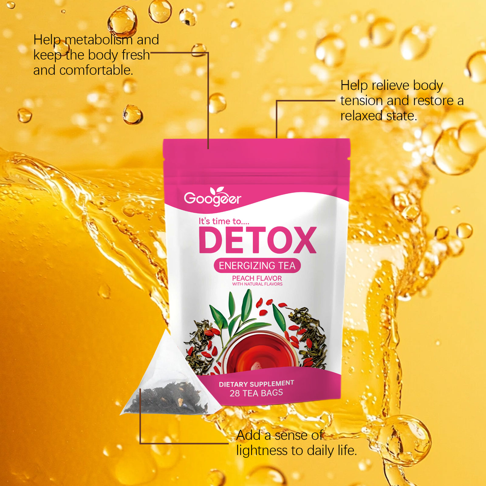 Googeer 28 шт. травяной чай дл – обзор и цена Coffee Tea For Weight Loss
