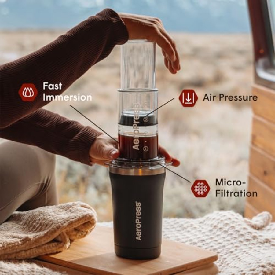 Портативная кофеварка Go Plus  – обзор и цена French Press Coffee & Tea