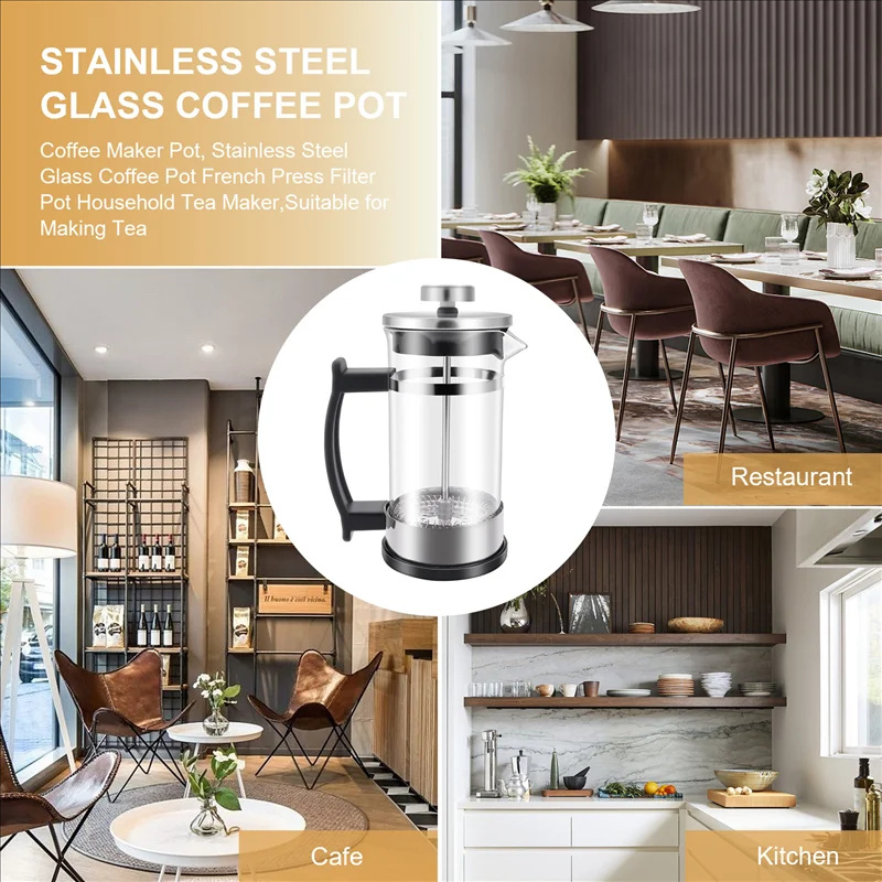 Кофейник-френч-пресс с фильтро – обзор и цена French Press Coffee & Tea